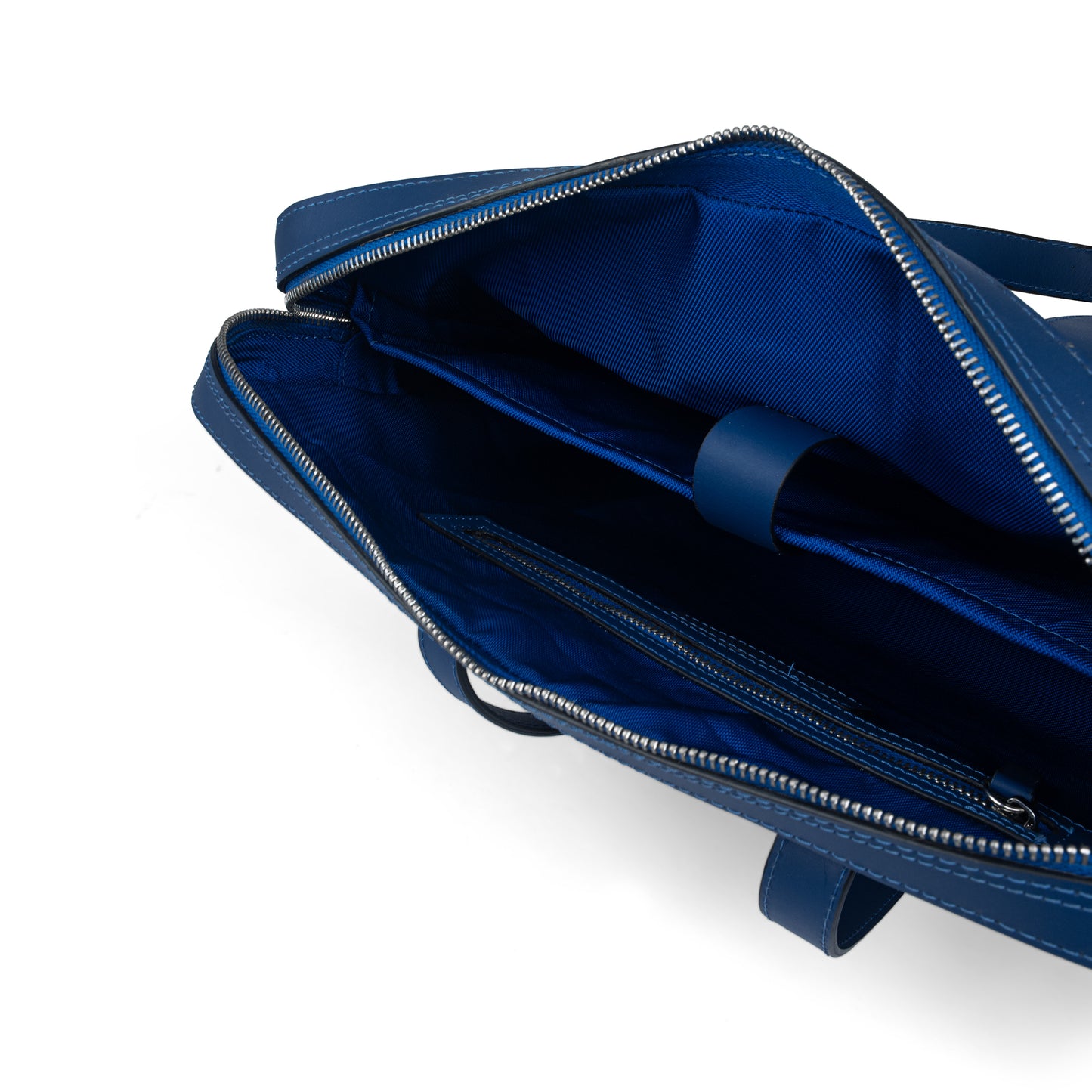 BlueStride Premium Leather Laptop Bag