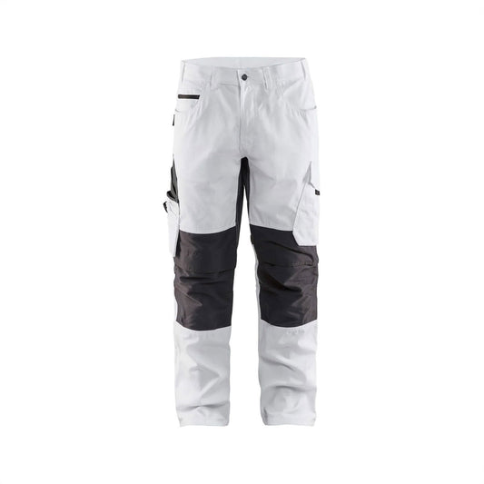 Blaklader-Painters-Trousers-Stretch-10951330-White-Dark-Grey-1